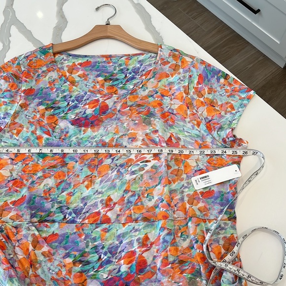 NWT Soft Surroundings "Calogera" top, Size 3X - Picture 4 of 7